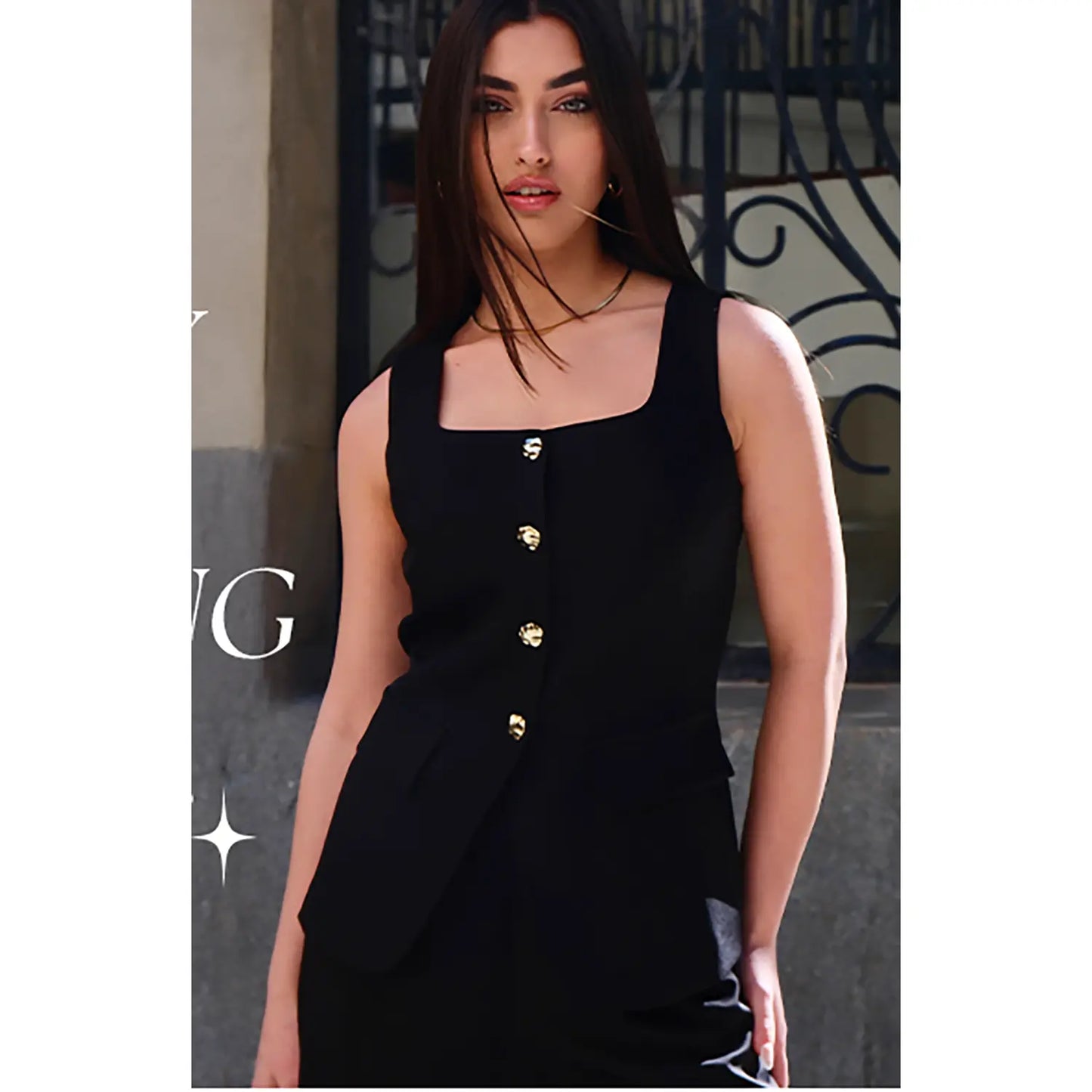 Elevate Your Style with the ZESICA Women's 2025 Summer Casual Sleeveless Blazer Vest - Perfect for Work and Play!